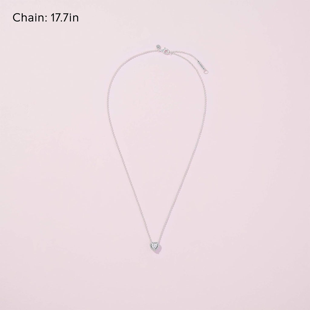 Pandora Timeless - Gioielli con cuore in rilievo, in argento sterling