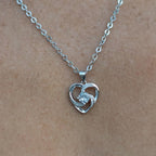 SERASAR Collana in Argento 925 da Donna - con placcatura in Oro 18K/Nero/Rosa, Collane da Donna di Lunghezza Regolabile, Idea Regalo per Gioielli da Donna per Moglie, Fidanzata e Amiche